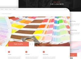 Princi – Printing Services Muse Template