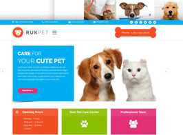 Rukpet – Pet Care Services Muse Template