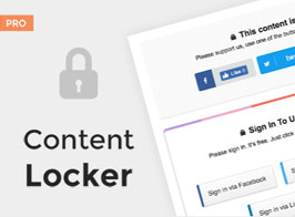 MyThemeShop Content Locker Pro