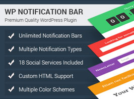MyThemeShop WP Notification Bar Plugin
