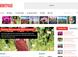 MyThemeShop FrontPage