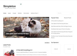 MyThemeShop Simpleton