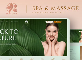 Nature – Spa & Massage Elementor Template Kit