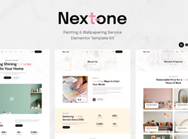 Nextone – Painting & Wallpapering Service Elementor Template Kit