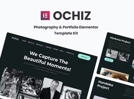 Ochiz – Photography & Portfolio Elementor Template Kit