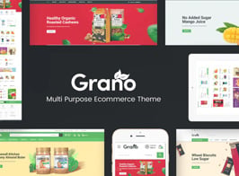 Grano – Organic & Food Opencart Theme