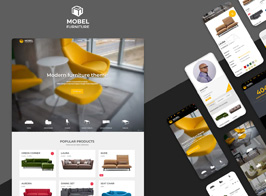Mobel – Furniture OpenCart Theme
