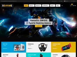 SGame – Responsive Accessories Store OpenCart Theme (Include 3 mobile layouts)
