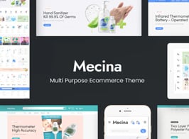 Mecina – Medical & Healthcare OpenCart Theme