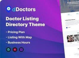Directorist | dDoctors – Doctor and Hospital Directory WordPress Theme