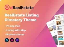 Directorist | dRealEstate – Real Estate WordPress Directory Theme