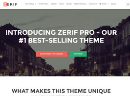 Themeisle Zerif Pro WordPress Theme