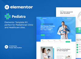 Pediatra – Pediatrician Clinic & Healthcare Elementor Template Kit