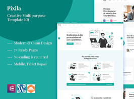 Pixila – Creative Multipurpose Elementor Template Kit