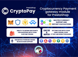 CryptoPay – Cryptocurrency payment module