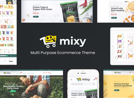 Mixy – Organic, Food, Cosmetic Prestashop Theme