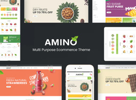 Amino – Organic & Multipurpose Prestashop Theme