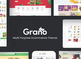 Grano – Organic & Food Responsive Prestashop Theme