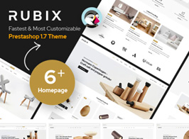 Rubix – Responsive Prestashop 1.7 Theme
