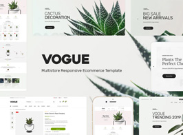 Vogue – Plant Store Prestashop Theme