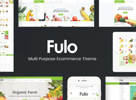 Fulo – Organic & Food Responsive Prestashop Theme