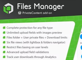 PrivateContent – Files Manager