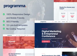 Programma – Event & Conference Elementor Template Kit