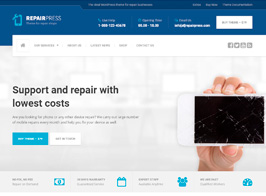 ProteusThemes RepairPress – WordPress theme for electronics, mobile, and phone repair shop