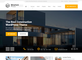 ProteusThemes StructurePress – Construction and Renovation WordPress Theme