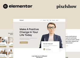 Psycoach – Life Coach & Psychologist Elementor Pro Full Site Kit