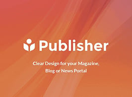 Publisher Theme – All-in-one WordPress Theme For Magazines, Newspapers, and Blogs