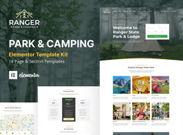 Ranger – Camping & Adventure Elementor Template Kit