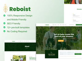 Reboist – Landscape & Gardening Elementor Template Kit