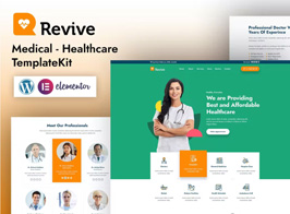 Revive – Medical Elementor Template Kit