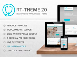 RT-Theme 20 | Medical, Health and Medical Product Catalog