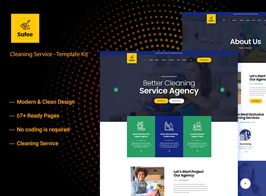 Safee – Cleaning Service Elementor Template Kit