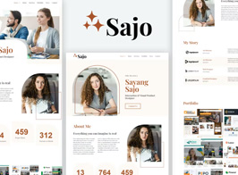 Sajo – Personal Portfolio Elementor Template Kit