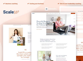 ScaleUP – Business Coaching Elementor Template Kit