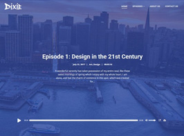 SecondLine Dixie – Podcasting WordPress Theme