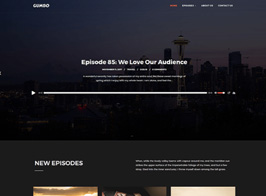 SecondLine Gumbo – Podcasting WordPress Theme