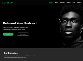 SecondLine Tusant – A WordPress Theme Crafted For Podcast, Music & Videos