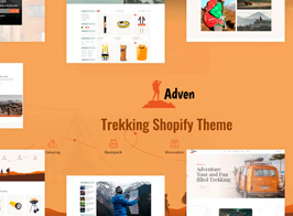 Adven – Hiking, Camping & Trekking Shopify Theme