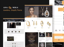 Anamika – Jewelry Fashion Shopify eCom Template