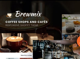 Brewmix – Coffee Shops and Cafés Shopify Theme