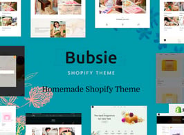 Bubsie – Handmade Shop, Cosmetics Shopify Theme