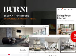 Burni – Elegant Furniture Shop For Shopify