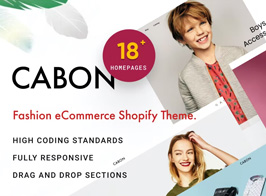 Cabon – Minimal Clean Multiple Shopify Theme