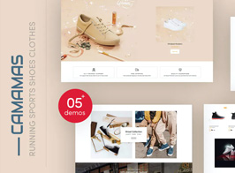 Camamas – Running & Sports Shoes Shopify Theme