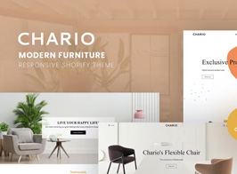 Chario – Modern Furniture Responsive Shopify Theme