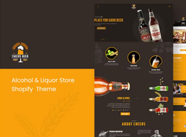 Cheerx – Alchocol & Liquor Store Shopify Theme